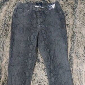 NWT Y.M.I.  Python Print Skinny Jeans